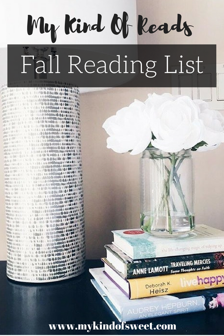 My Kind of Reads, Fall Reading List