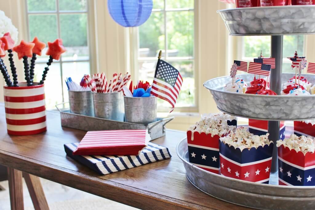 4th of July party decor, Roomplace 