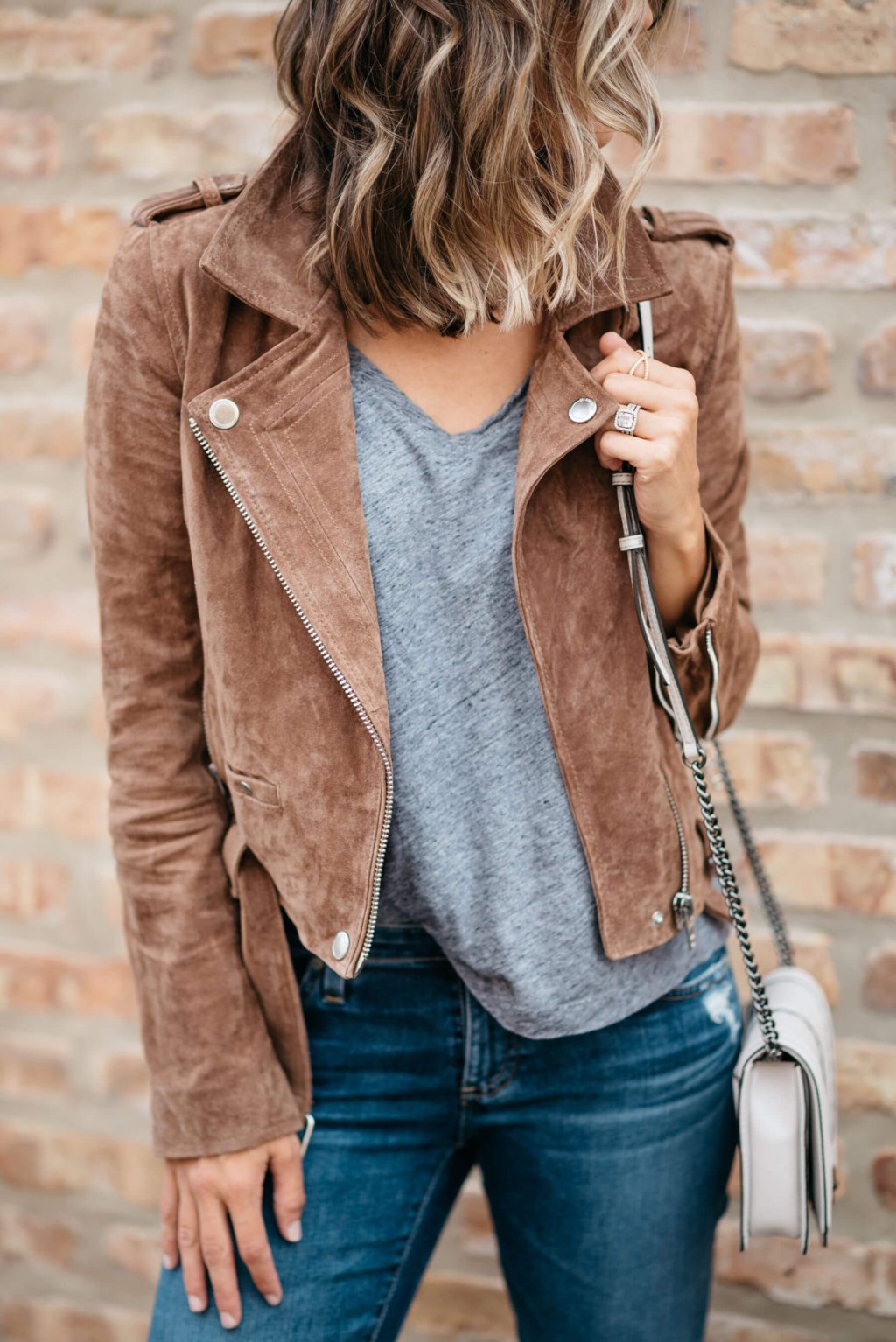 Fall style dupes, suede moto jacket