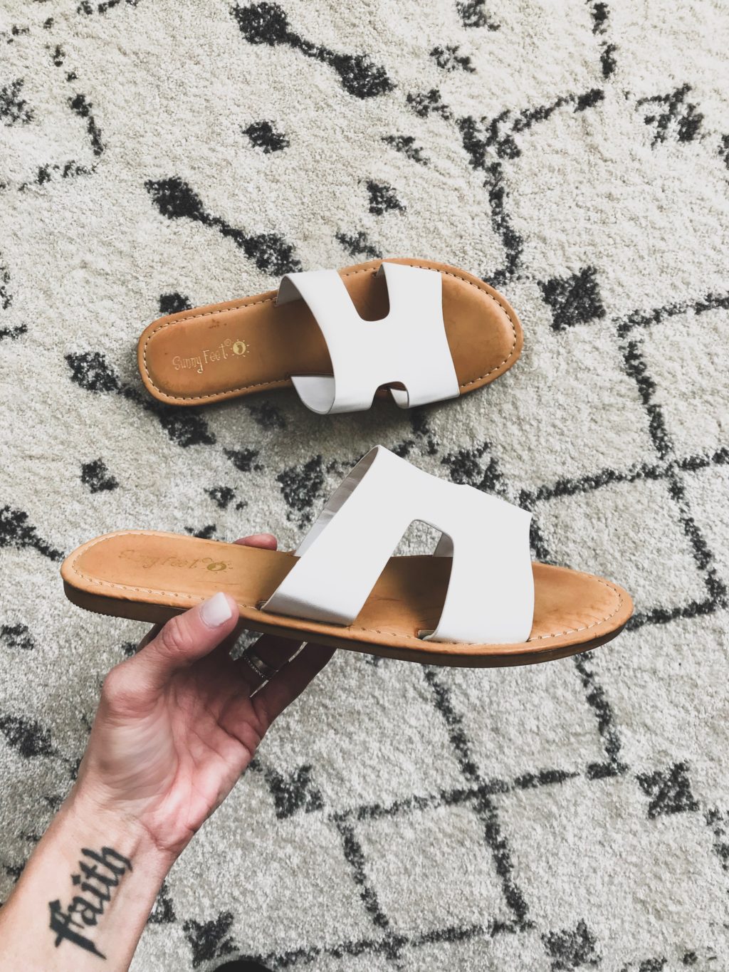 Shein review, sandals