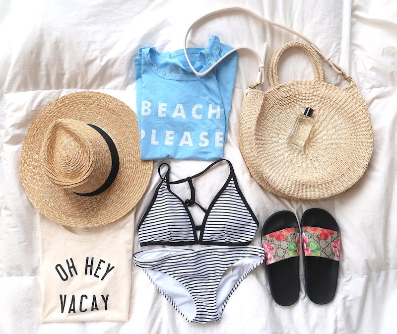 What's In My Suitcase: Beach Vacation - My Kind of Sweet