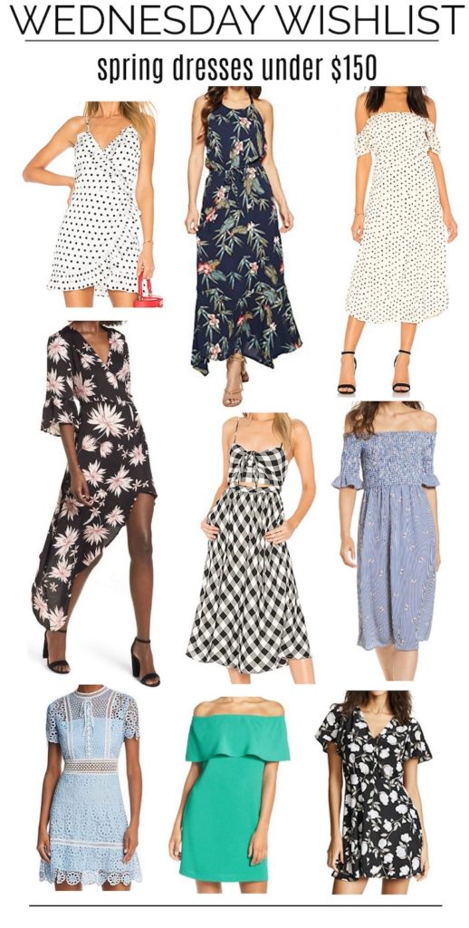 Wednesday Wishlist: Spring Dresses Under $150 - My Kind of Sweet