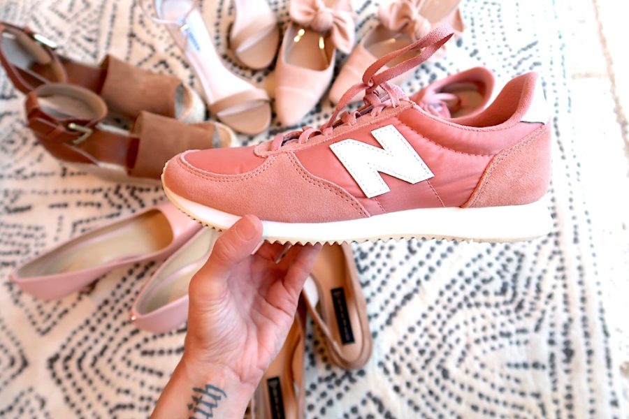 Pink New balance sneakers
