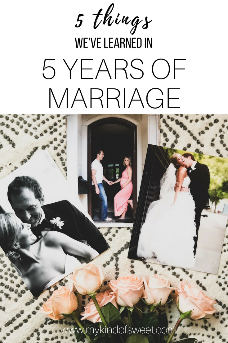 5 things we've learned in 5 years of marriage, family photo