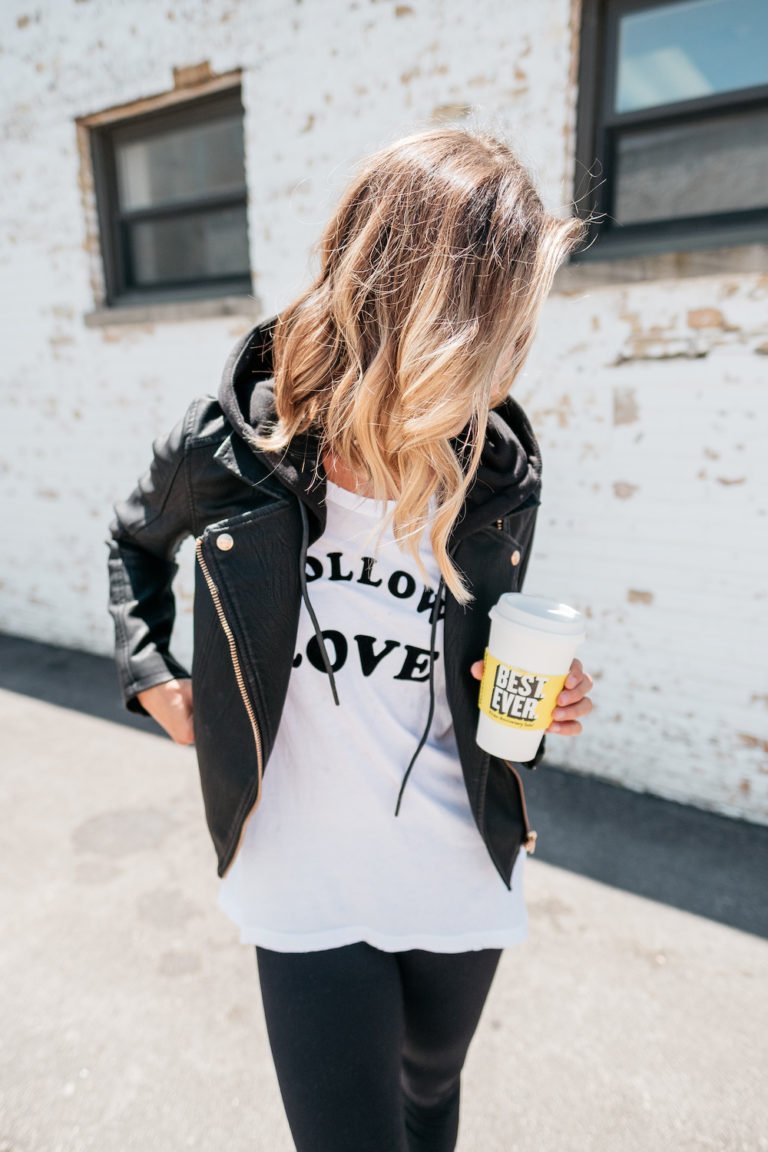 3 Ways To Style A Moto Jacket my kind of sweet