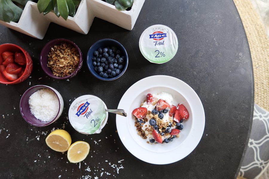 Healthy and fun snack: DIY yogurt bar