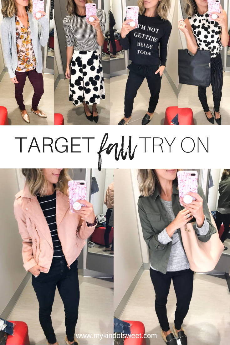 Target fall try on