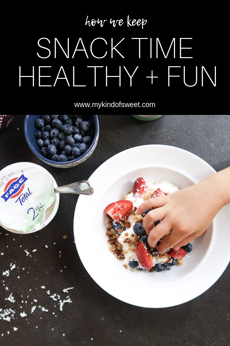Healthy and fun snack: DIY yogurt bar