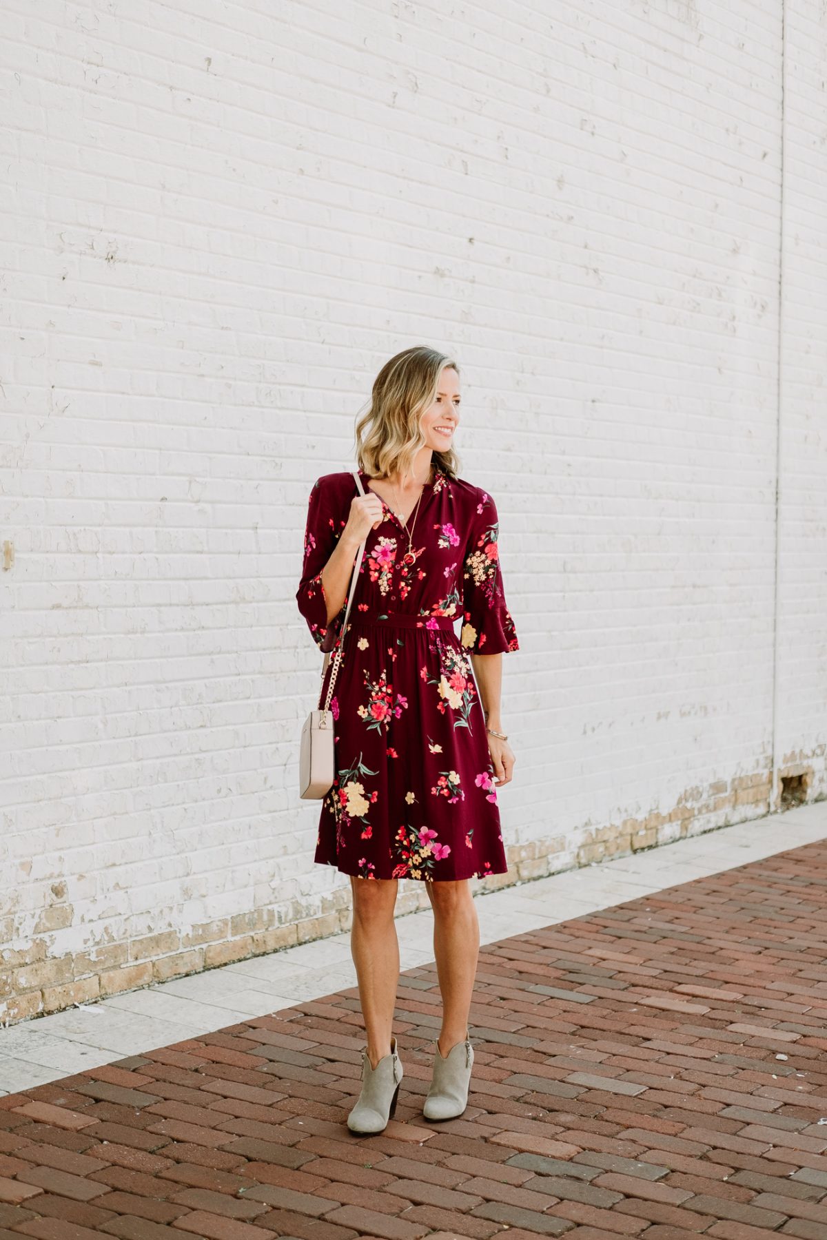 fall floral dresses