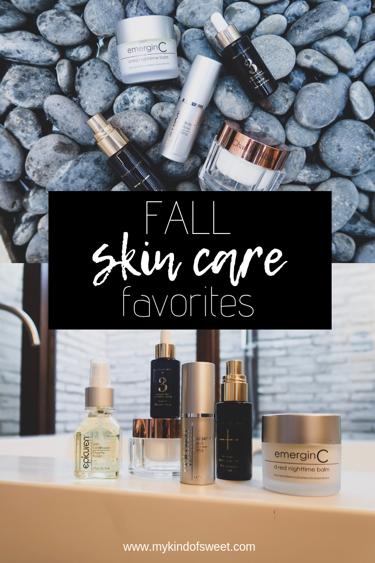 Fall skin care favorites