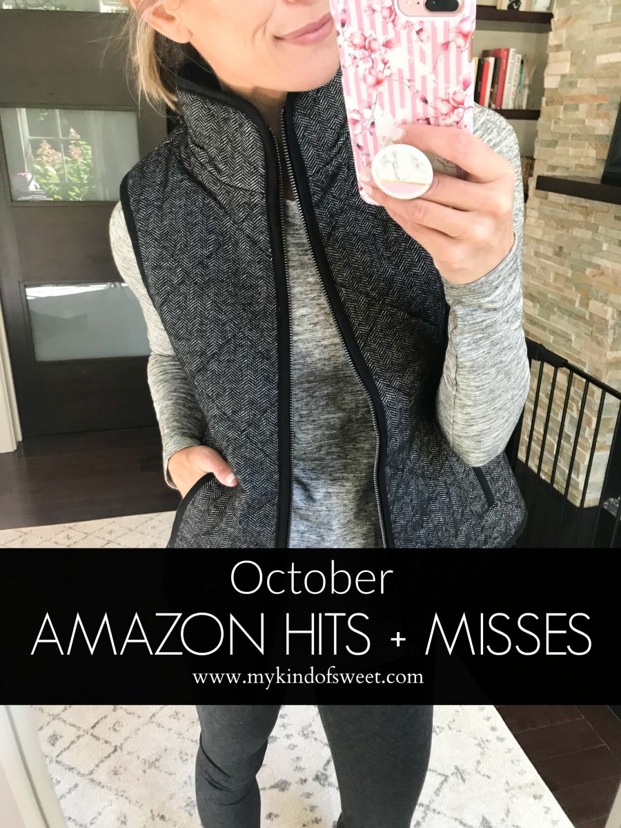 October Amazon haul, hits and misses