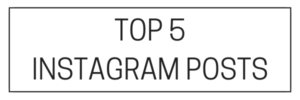September top fives, Instagram posts