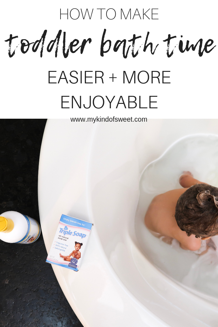 How to make toddler bath time easier and more enjoyable