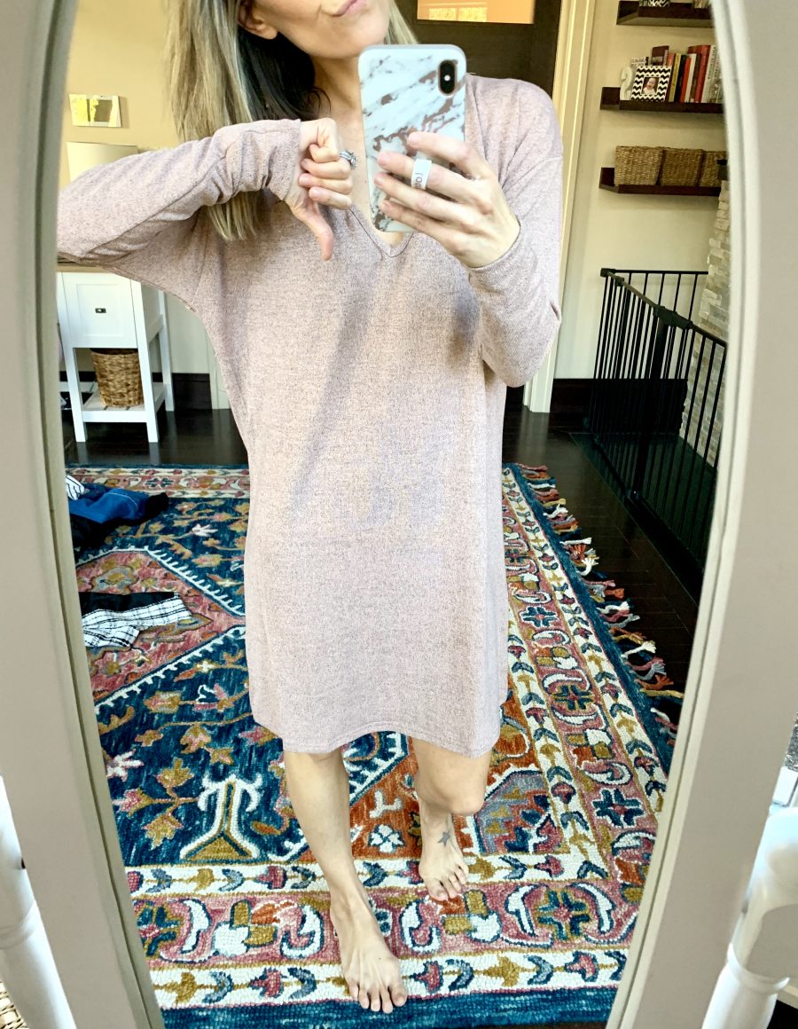 Shein sweater dress