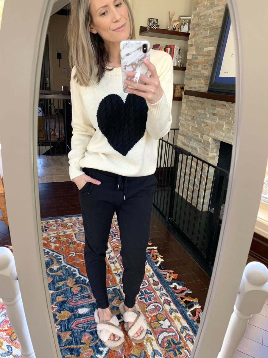 Amazon favorite $25 heart sweater