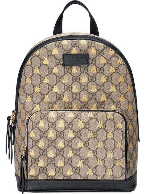 Gucci canvas backpack