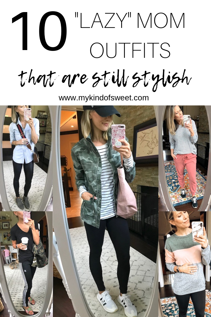 2019 Top Ten blog posts--10 "lazy" mom outfits