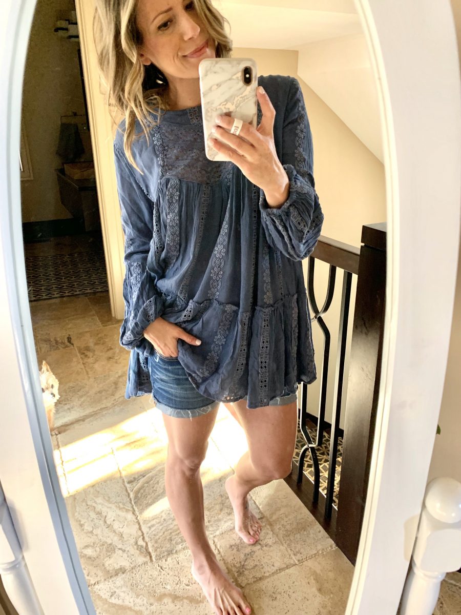 What's new in my closet, tunic an shorts