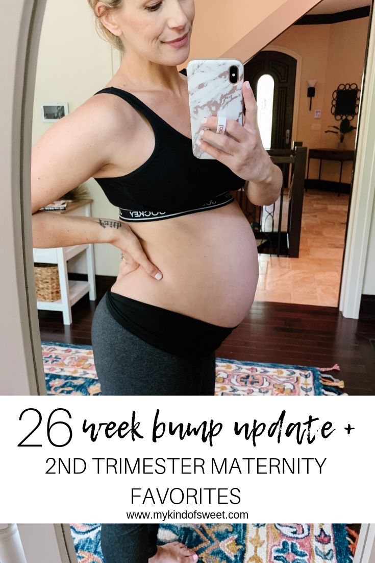 26 Week Bump Update + 2nd Trimester Maternity Favorites