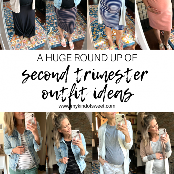 A Huge Round Up Of Second Trimester Outfit Ideas