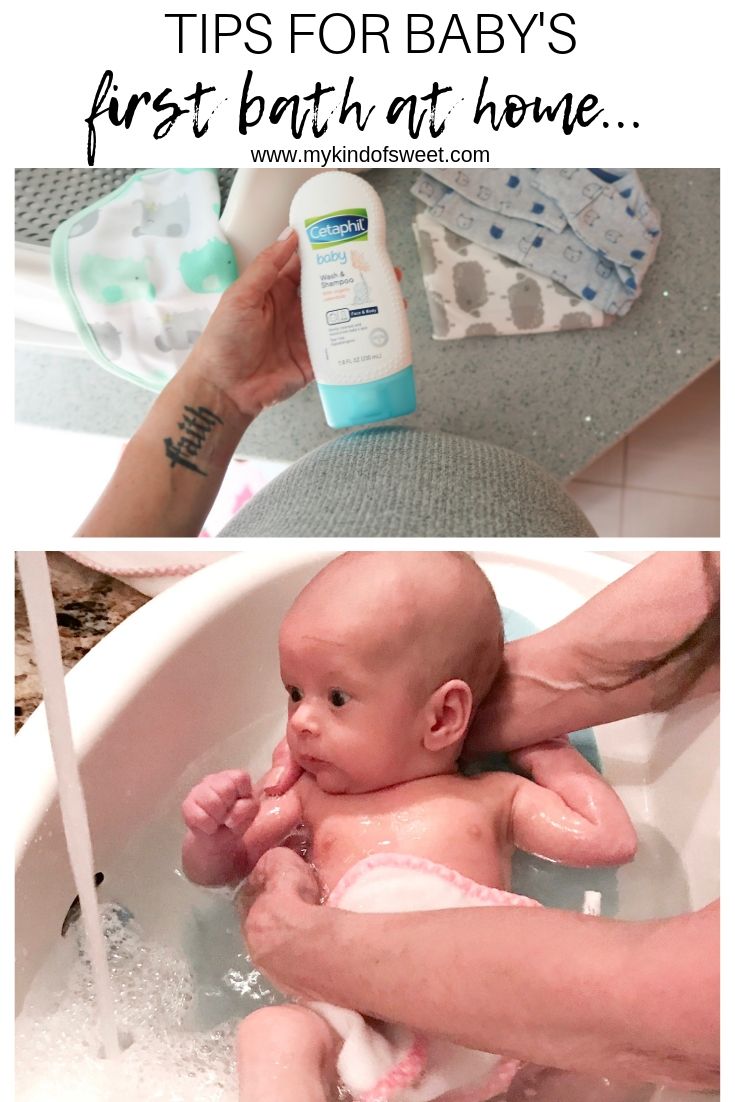 Tips For Baby's First Bath At Home