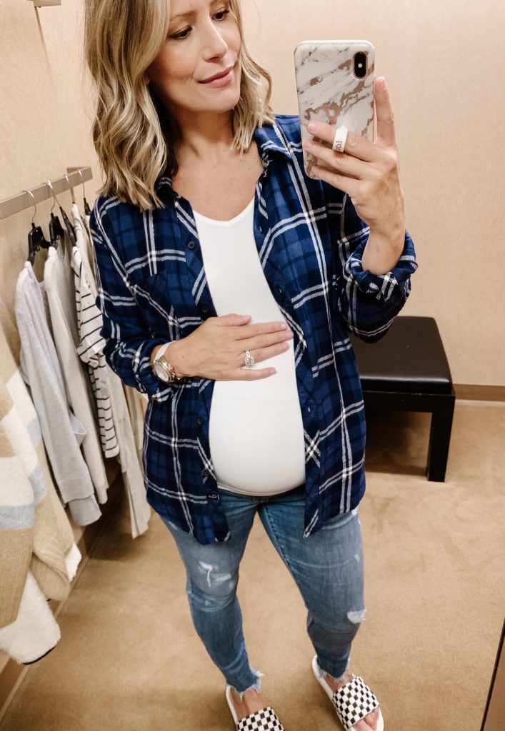 A Round Up Of Third Trimester Outfit Ideas - My Kind of Sweet