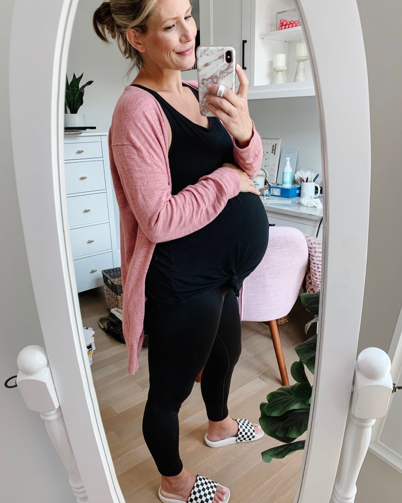 A Round Up Of Third Trimester Outfit Ideas - My Kind of Sweet