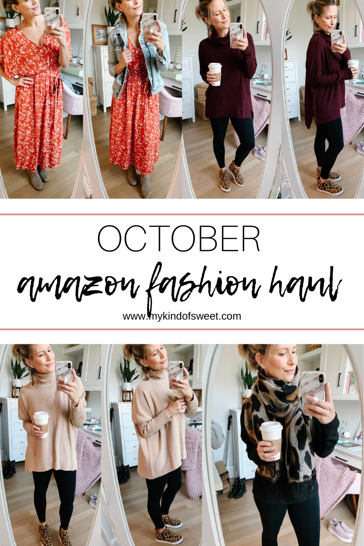 2019 Top Ten blog posts--Amazon Fashion Haul | October 2019