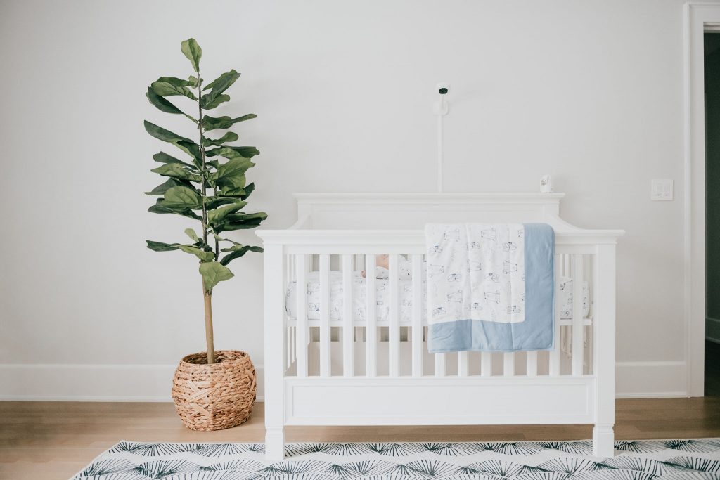 Baby Gray's crib
