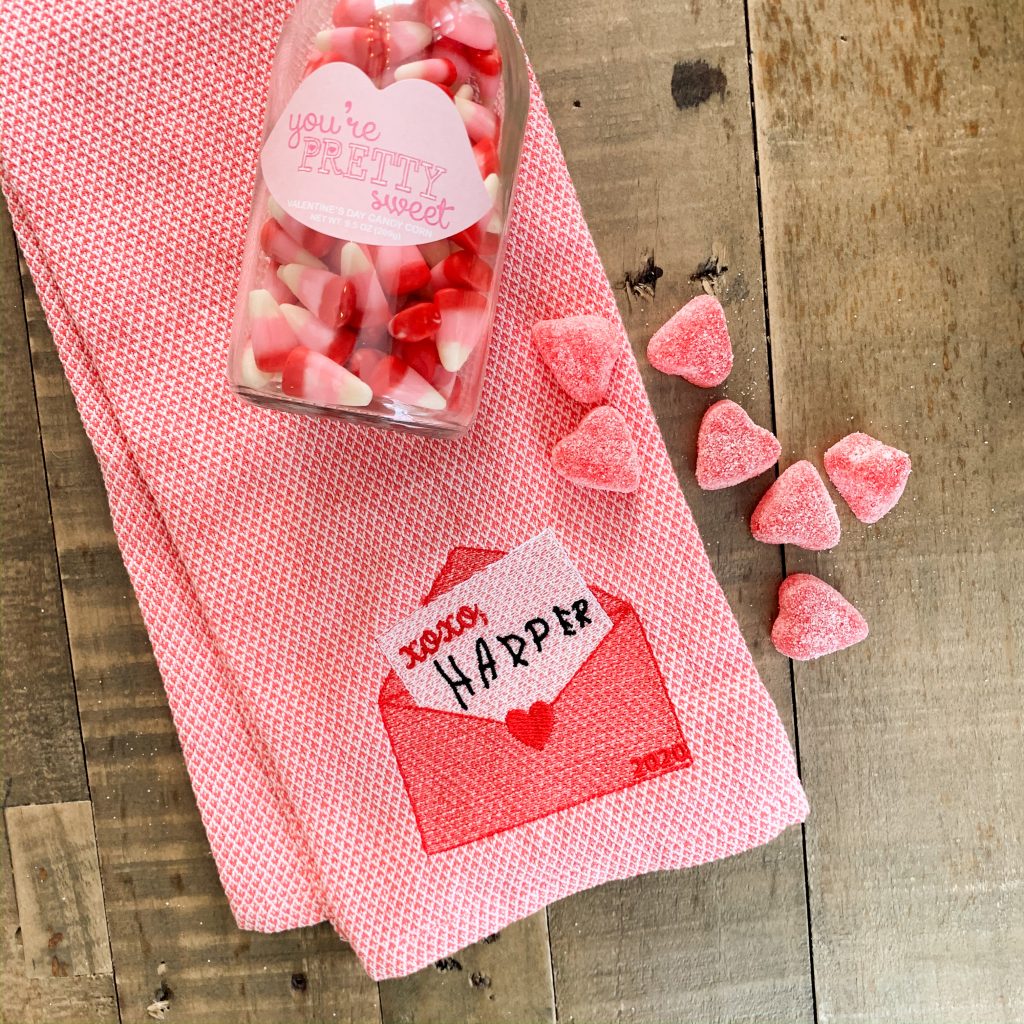 Friday Five favorites Valentine's towel 