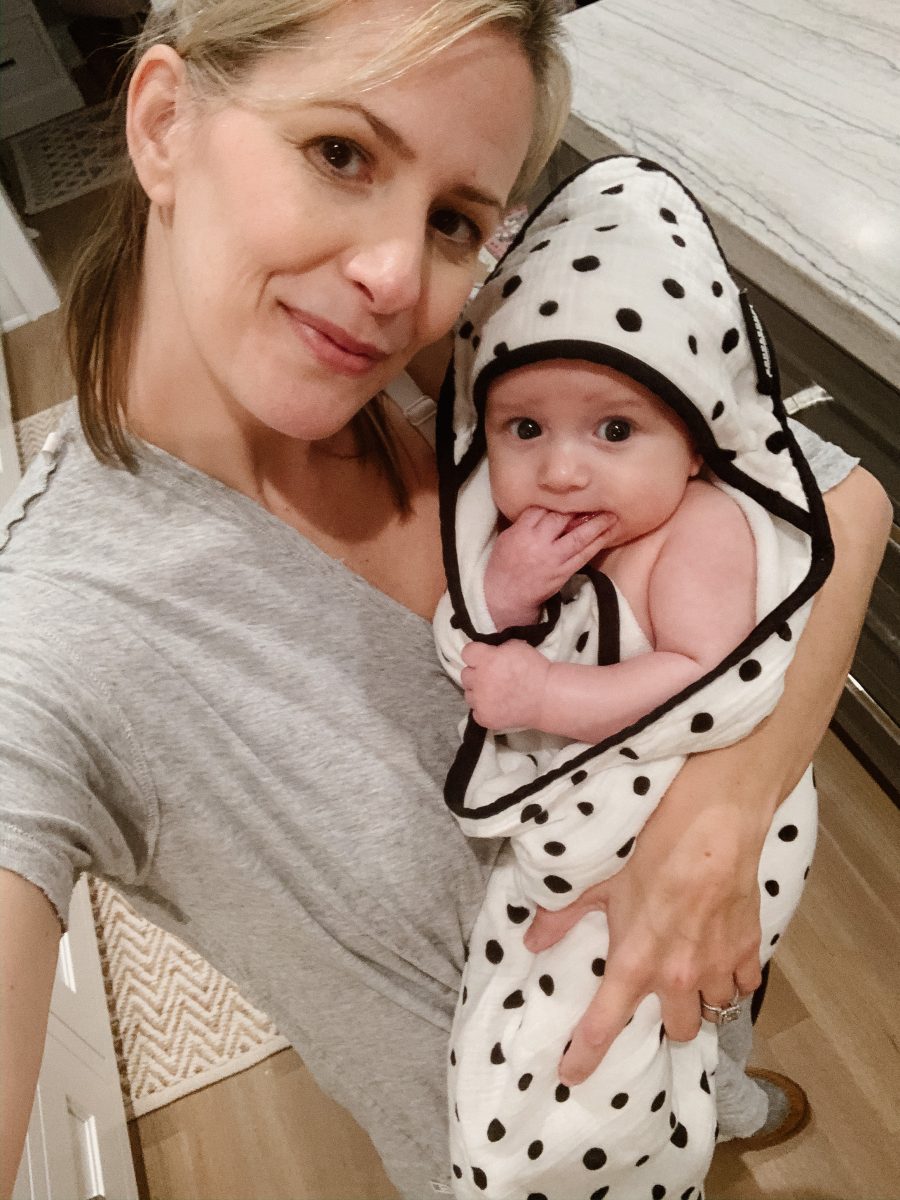 Baby Gray turned 4 months last week and I want time to slow down. Sharing milestones, breastfeeding, and our night routine.