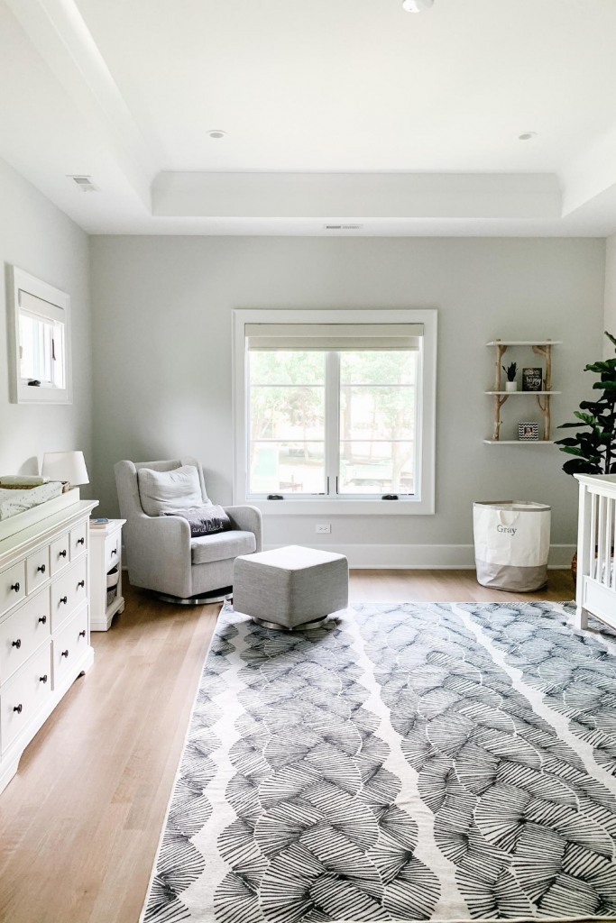 Today I'm sharing an update on Baby Gray's nursery. I've chosen vey neutral colors with pops of print and animal accents. 
