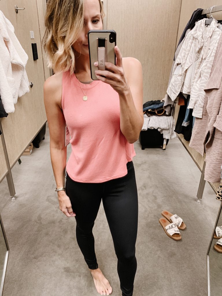 Nordstrom Anniversary Sale try on, workout tank