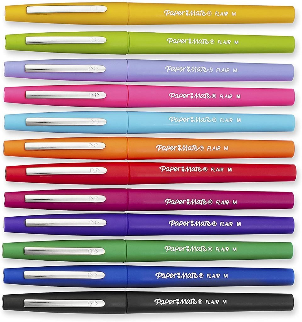 Teacher Gift Guide: FLAIR FELT TIP PENS | THE best pens ever. 
