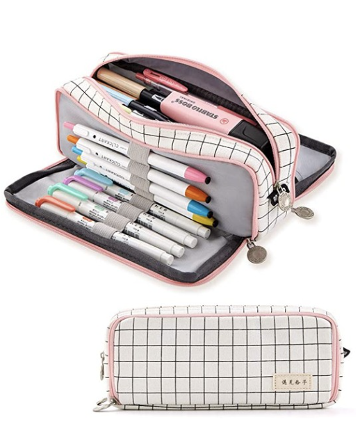 Teacher Gift Guide: LARGE PENCIL/PEN ORGANIZER | So many supplies, so little time. Help her stay organized. 