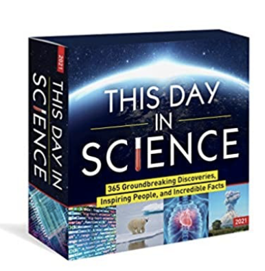 Teacher Gift Guide: SCIENCE BOXED CALENDAR | Such a great idea for Science teachers and lovers.