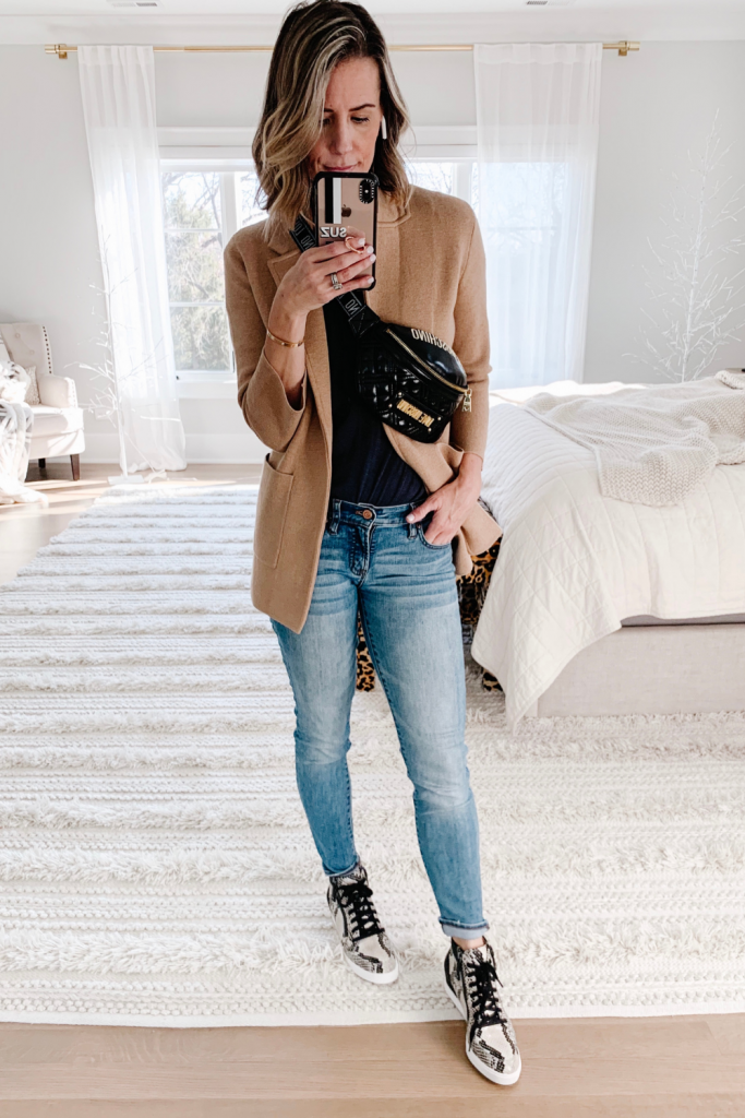 Today I'm sharing sharing 8 way to style one of my favorite recent finds: my J.Crew Sweater Blazer--It is so trendy and versatile.