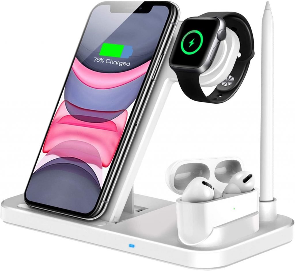 Holiday Gift Guide: APPLE CHARGING STATION | I have this on my desk in my office and I love it because it's not bulky and ugly.