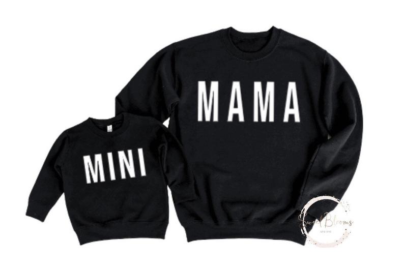 Mother's Day Gift Guide, Mama + mini sweatshirts