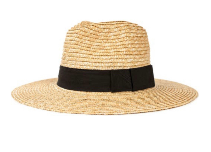 Summer capsule wardrobe, straw hat