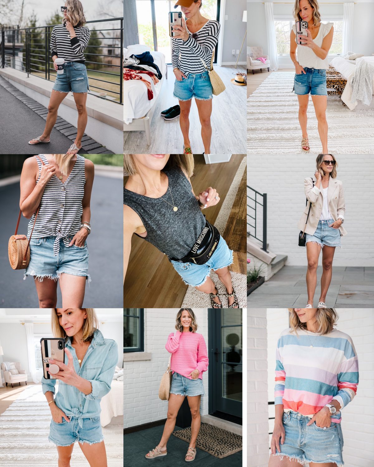 10 Ways To Style Cut Offs For Summer