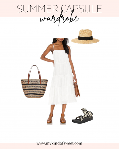 Summer Capsule Wardrobe | 20 Outfit Ideas - My Kind of Sweet