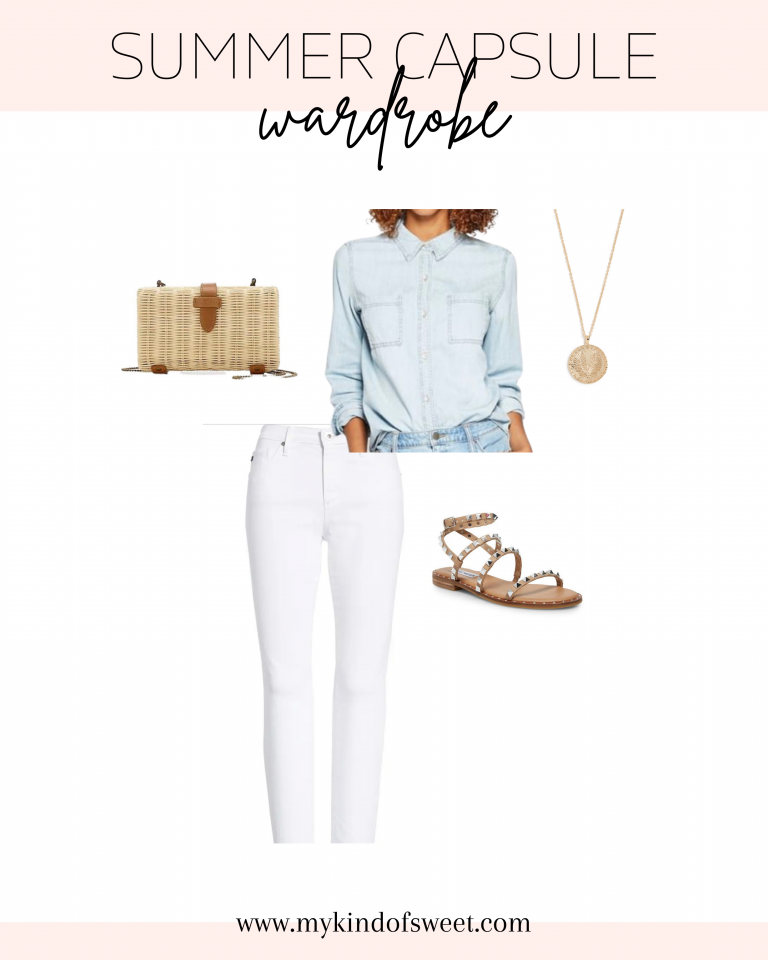 Summer Capsule Wardrobe | 20 Outfit Ideas - My Kind of Sweet