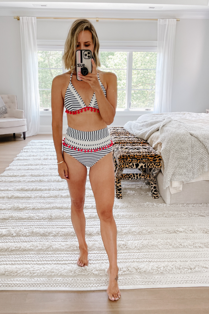 High waisted Amazon bikini