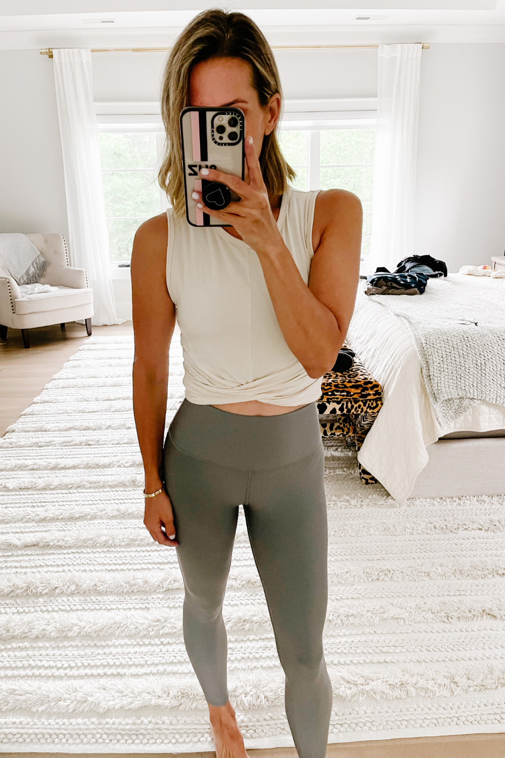 NORDSTROM ANNIVERSARY SALE: Alo sports bra and leggings and tank