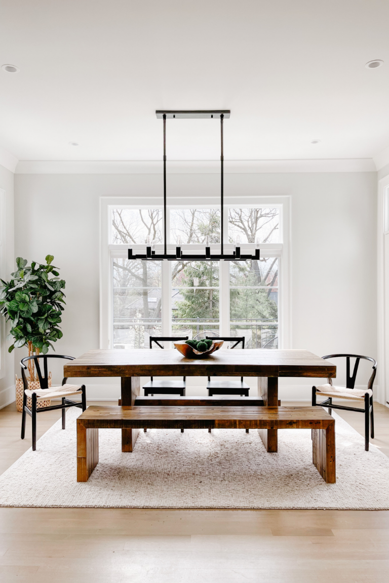Our Kitchen Nook Wallpaper Before + After My Kind of Sweet
