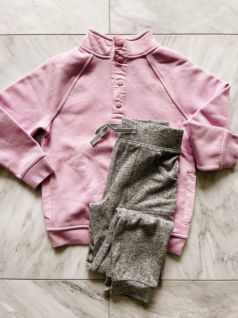 Target kids' pullover sweatshirt and jogger pants