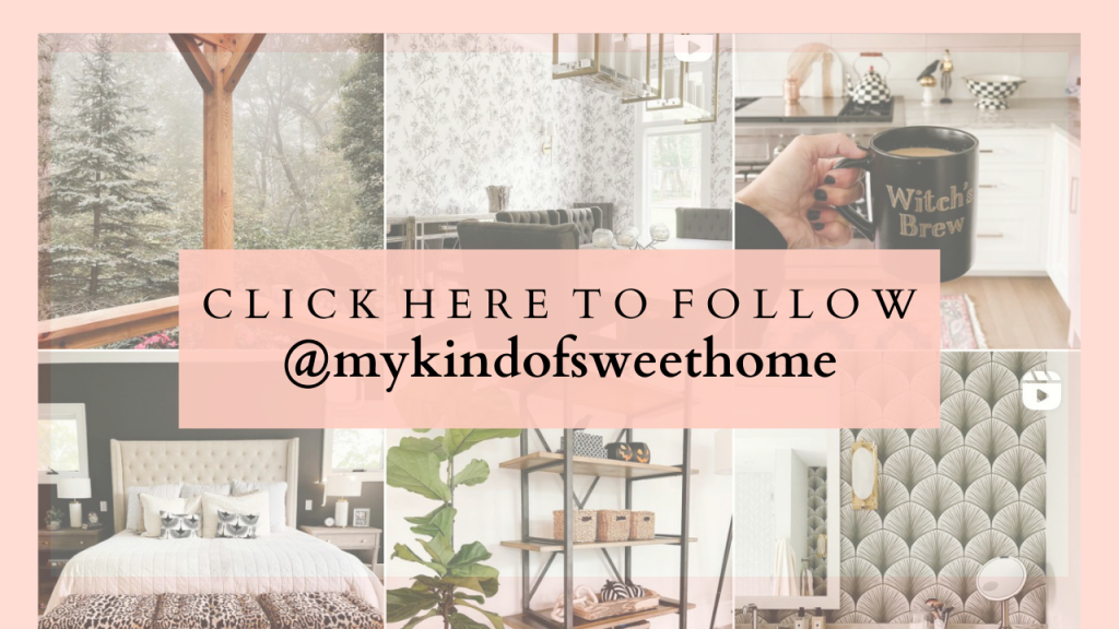 Click here to follow @mykindofsweethome