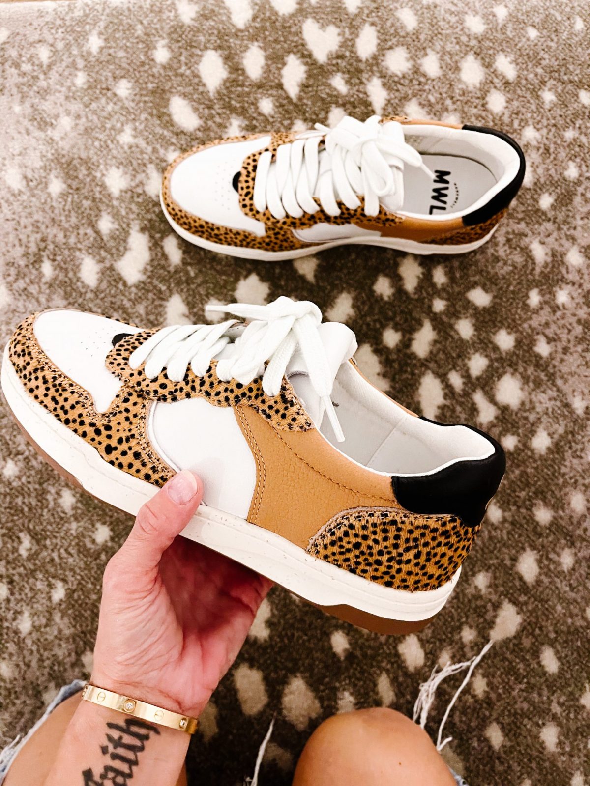 Leopard Madewell sneakers 