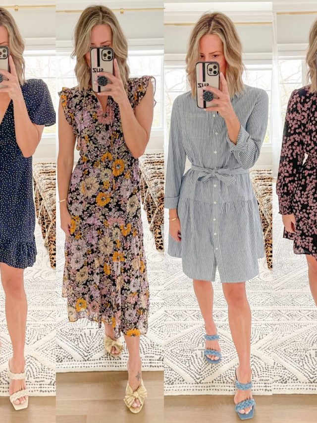 4 Spring Dresses From Amazon